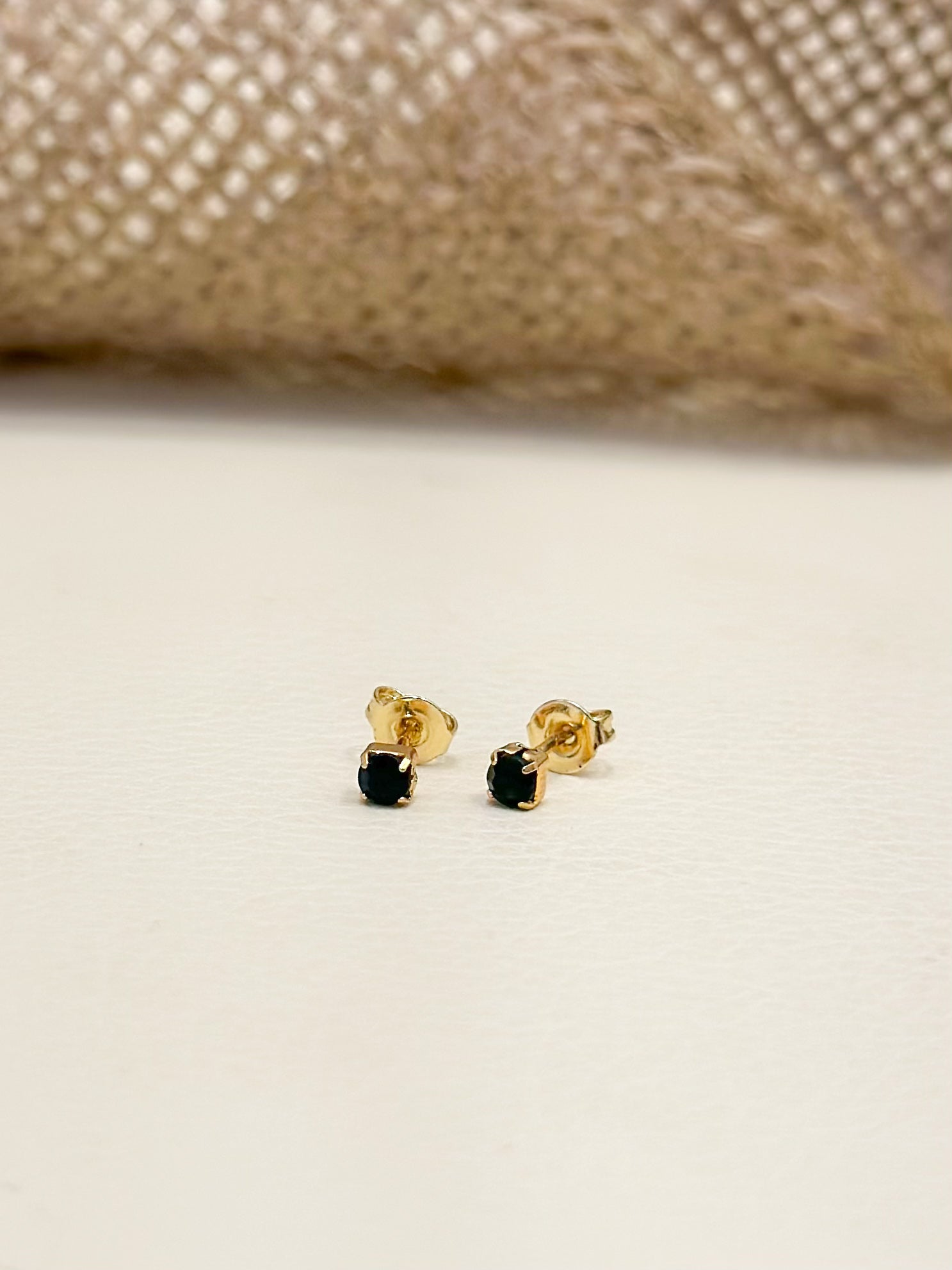 Topo Oro Laminado Zircon #3 Esmeralda
