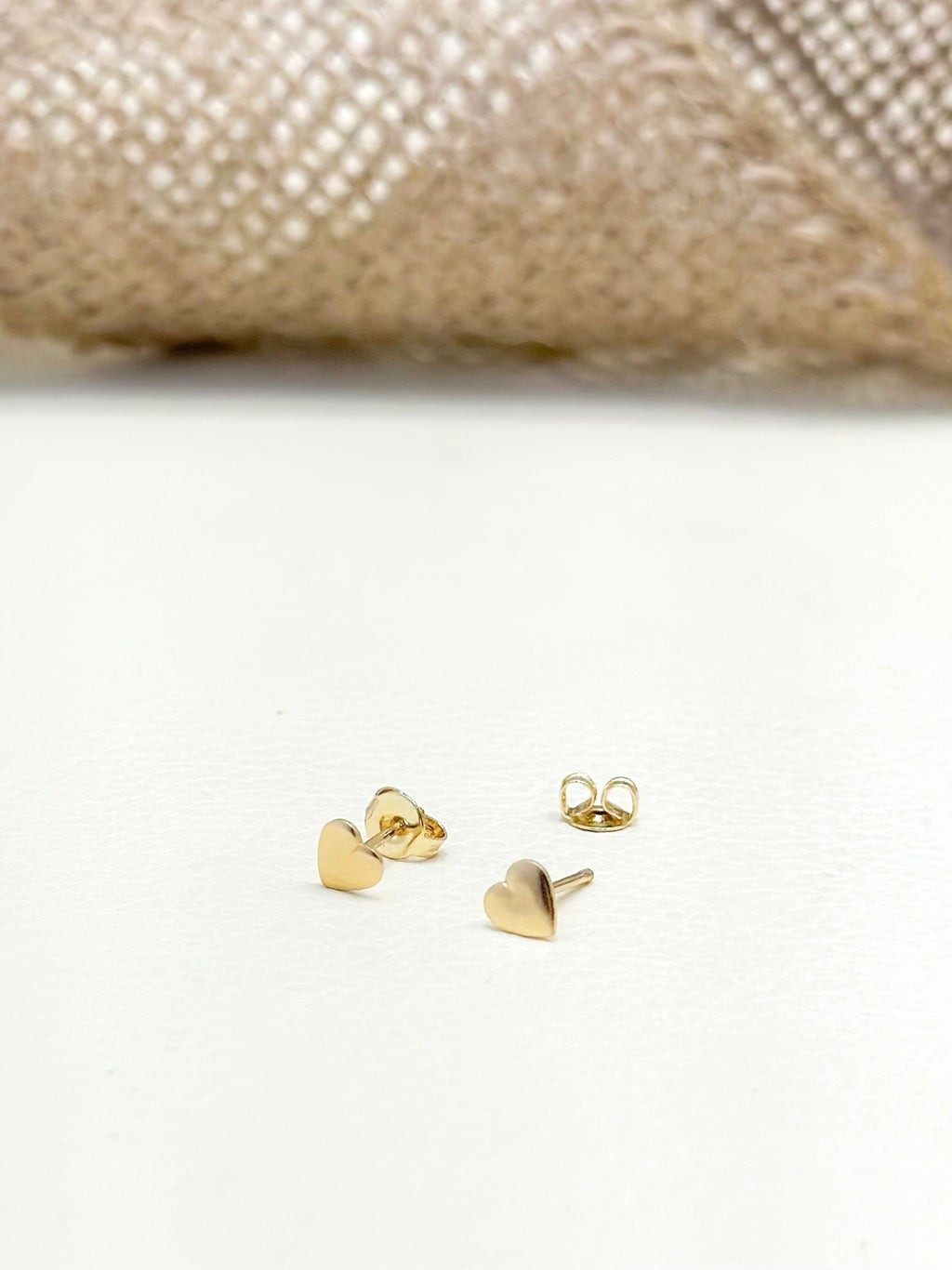 Topo Oro Laminado Corazon Mini