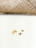 Topo Oro Laminado Corazon Mini
