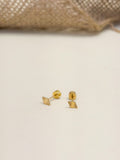 Topo Oro Laminado Rombo Diamantado De Seguridad