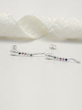 Arete Plata Ley 925 Serpiente Tuti