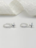Arete Plata Ley 925 Estrella