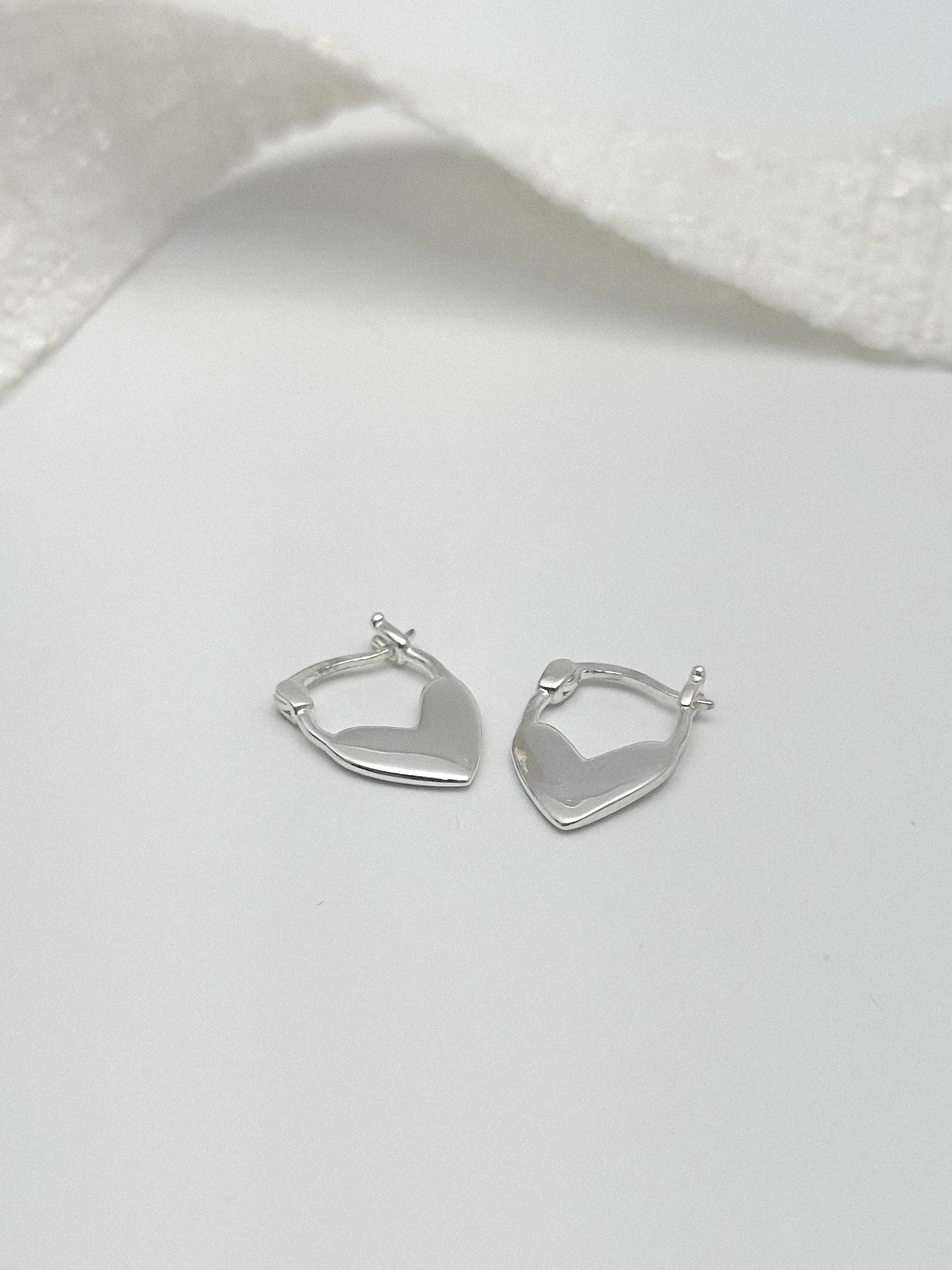 Candonga Plata Ley 925 Corazon Liso