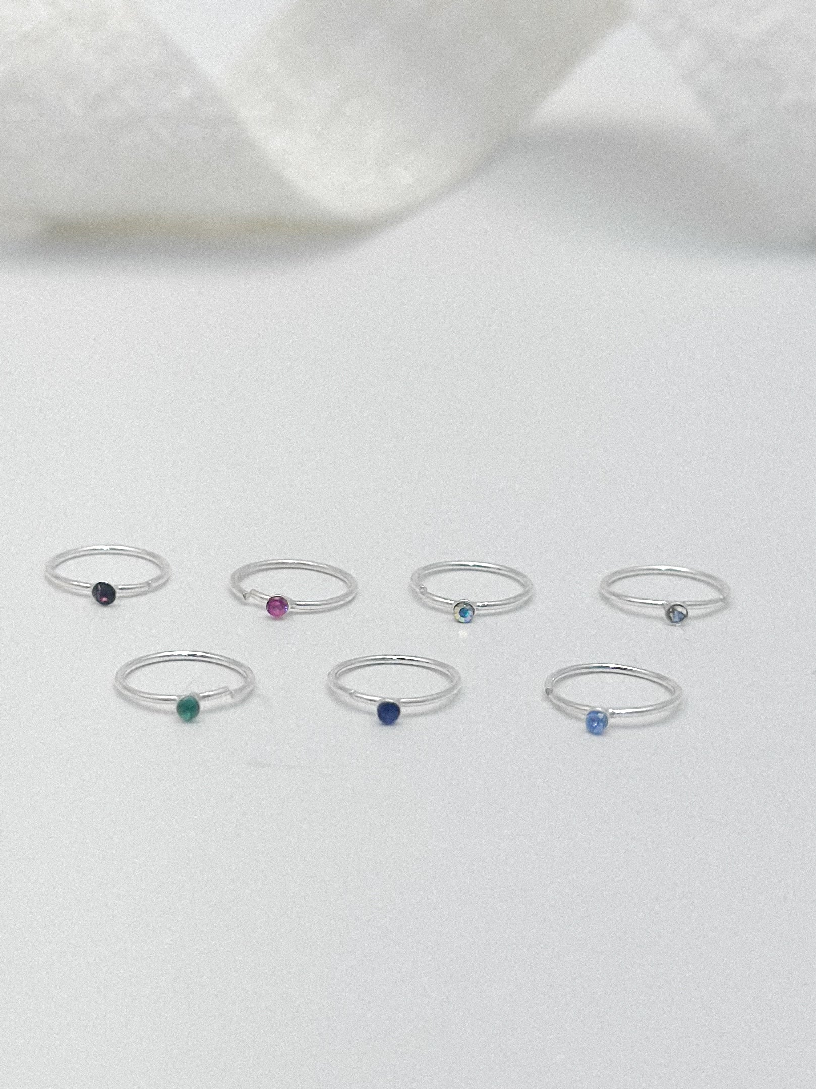 Piercing Nariz Plata Ley 925