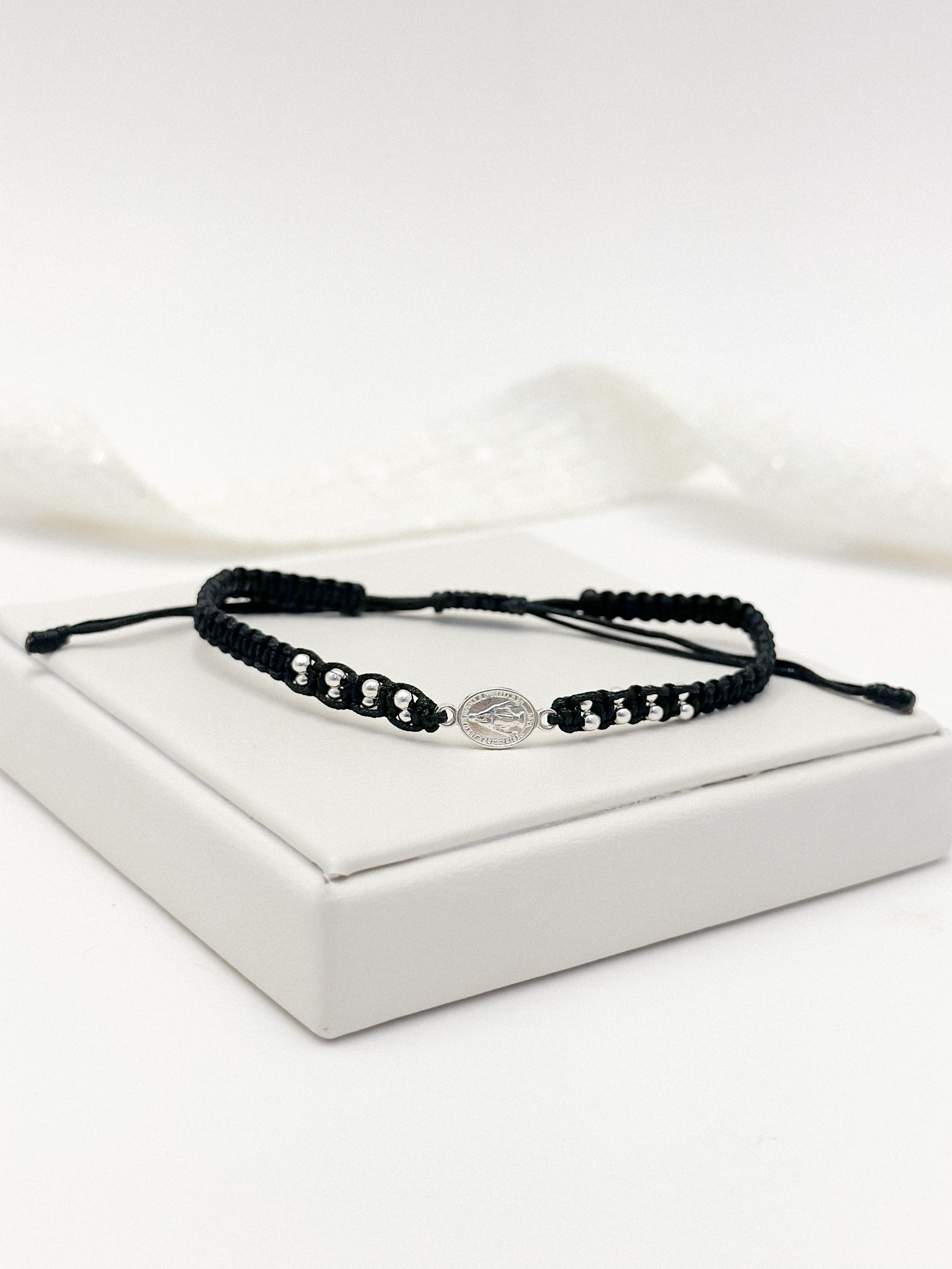 Pulsera Plata Ley 925 Tejida