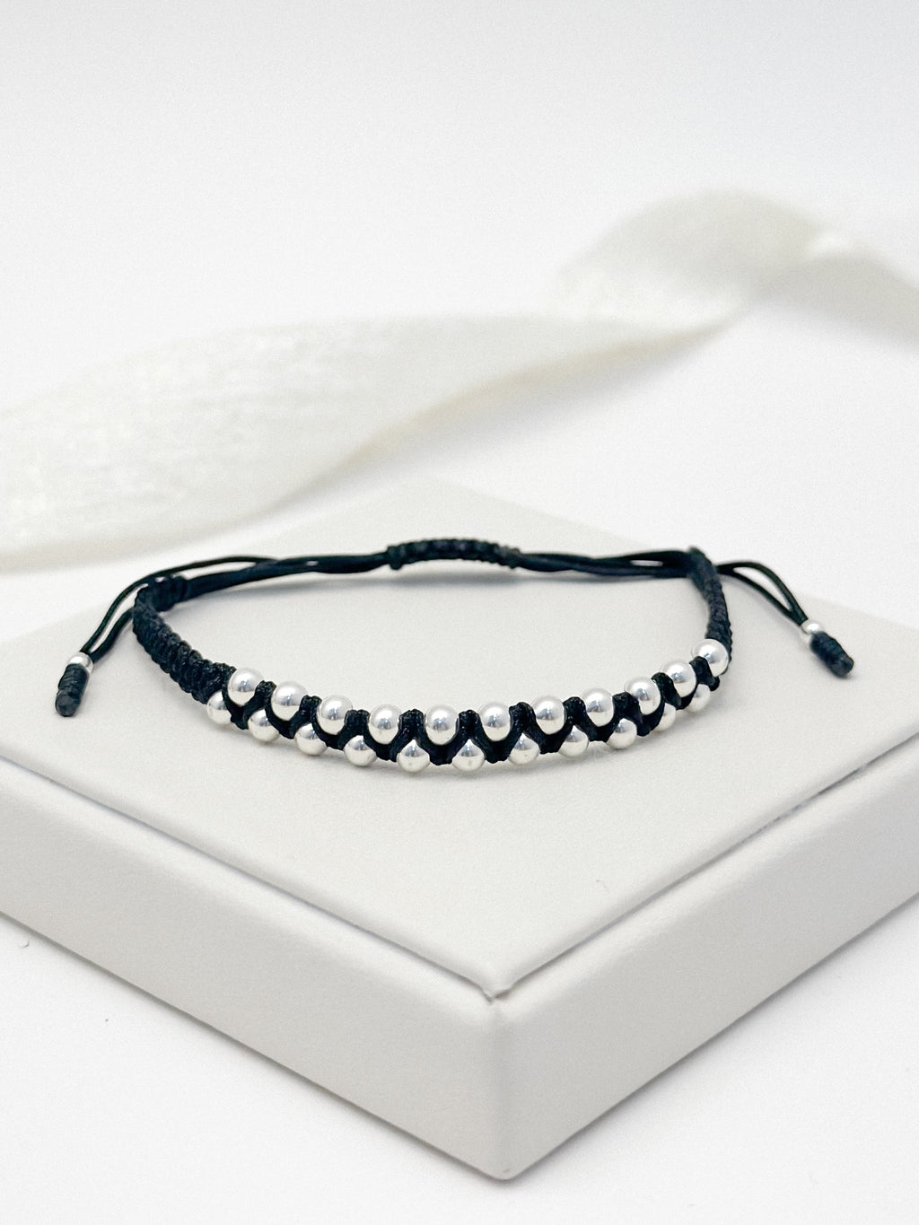 Pulsera Plata Ley 925 Tejida