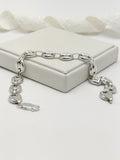 Pulsera Plata Ley 925 Maxi Gucci Hombre