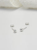 Topo Plata Ley 925 Balin #4