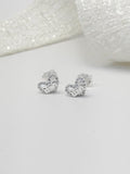 Topo Plata Ley 925 Love Microzircones