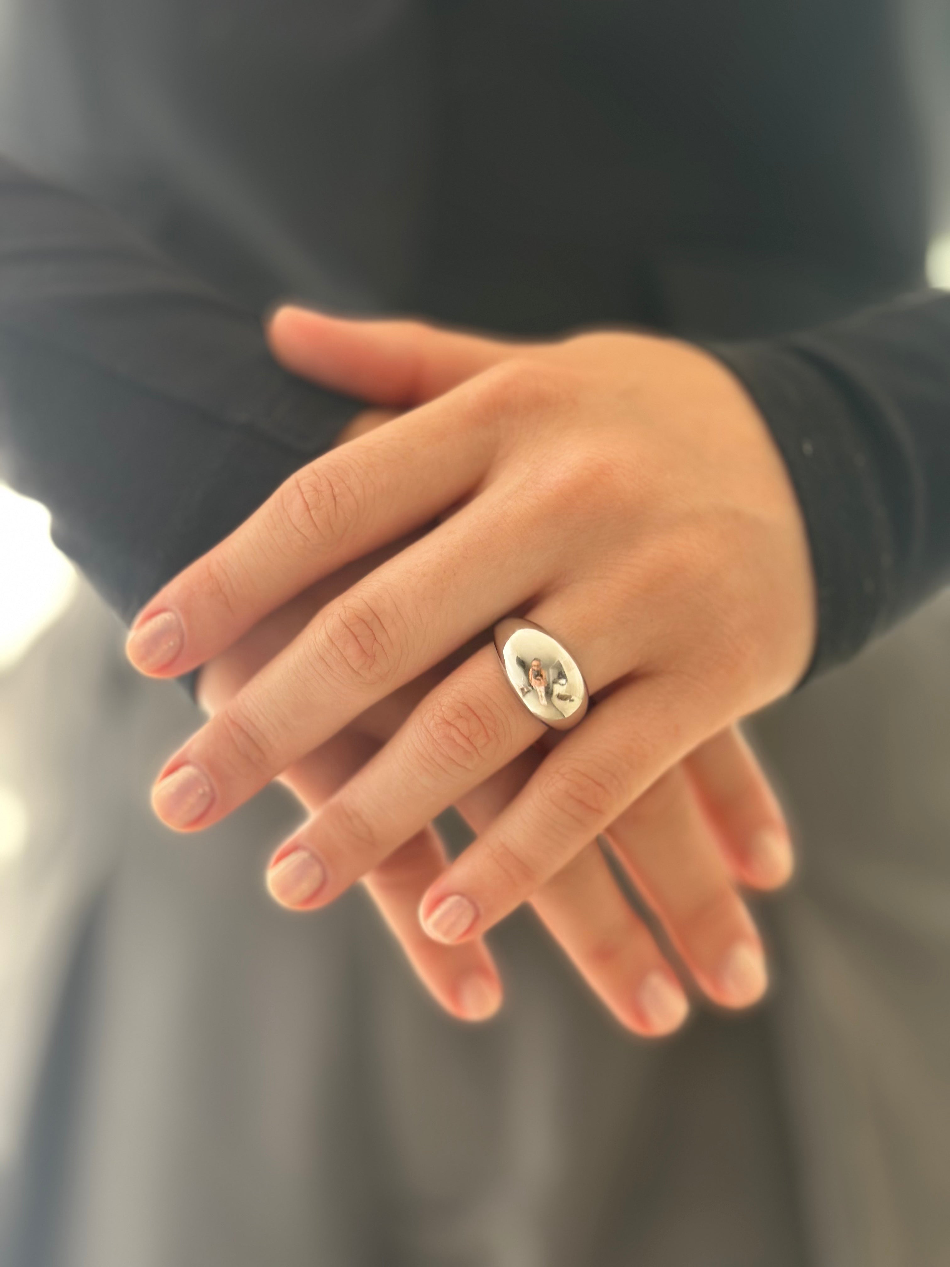 Anillo Chunky Dorado