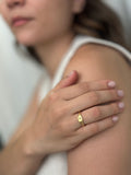 Anillo Estampita Dorado