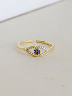 Anillo Microzircon Ojo Turco