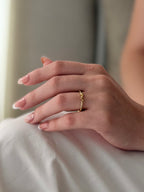 Anillo 3 Corazones Mini