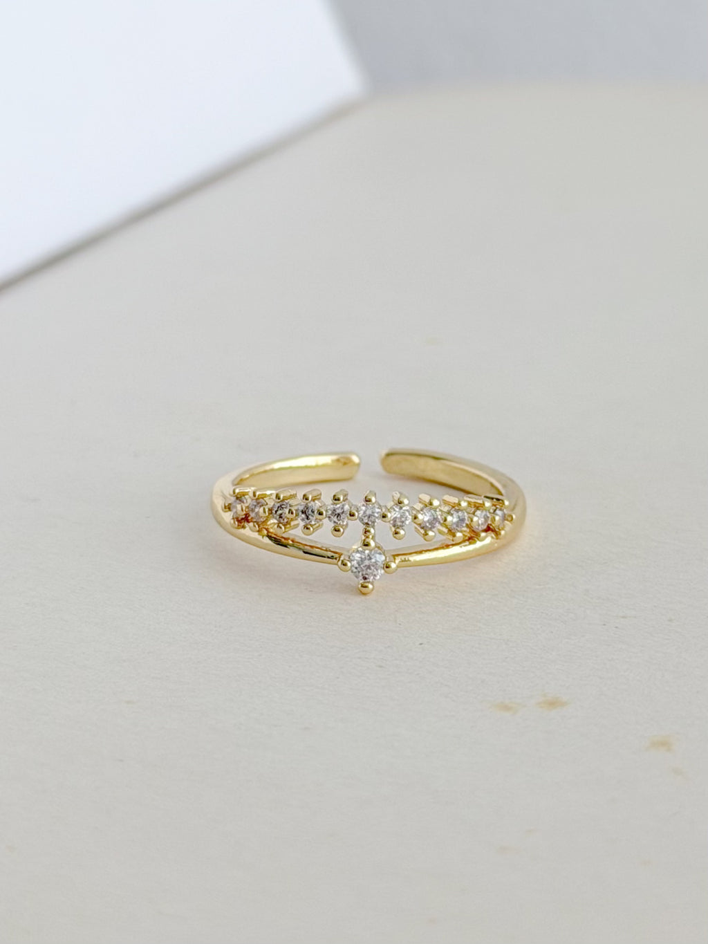 Anillo Doble Microzircones