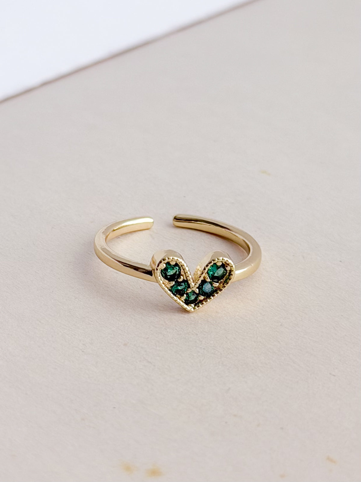 Anillo Corazon Trend Cristal