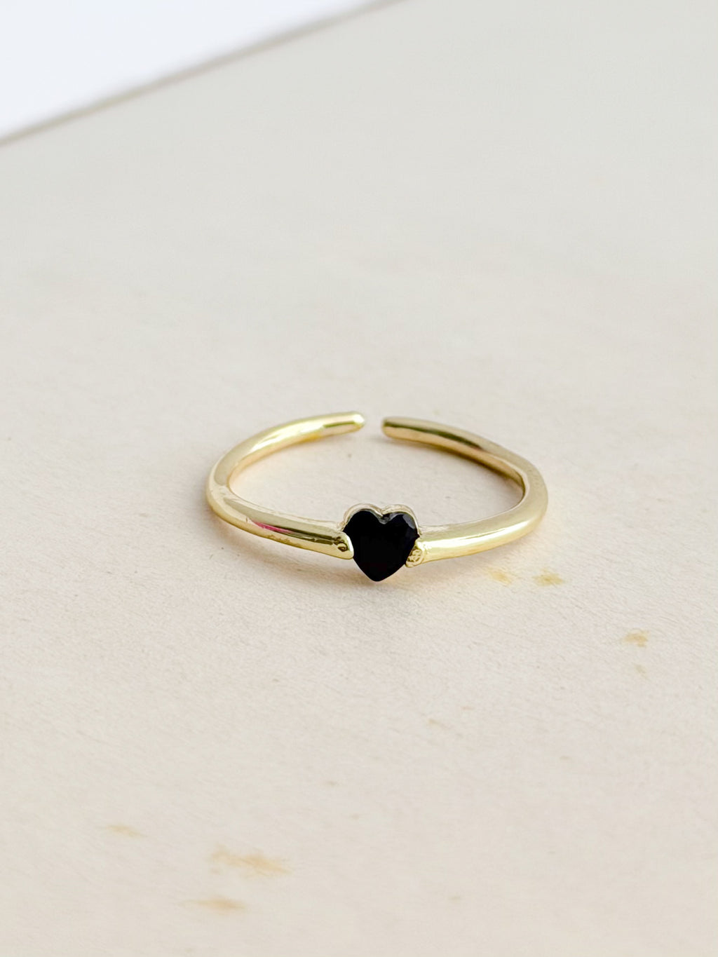 Anillo Corazon Rosa