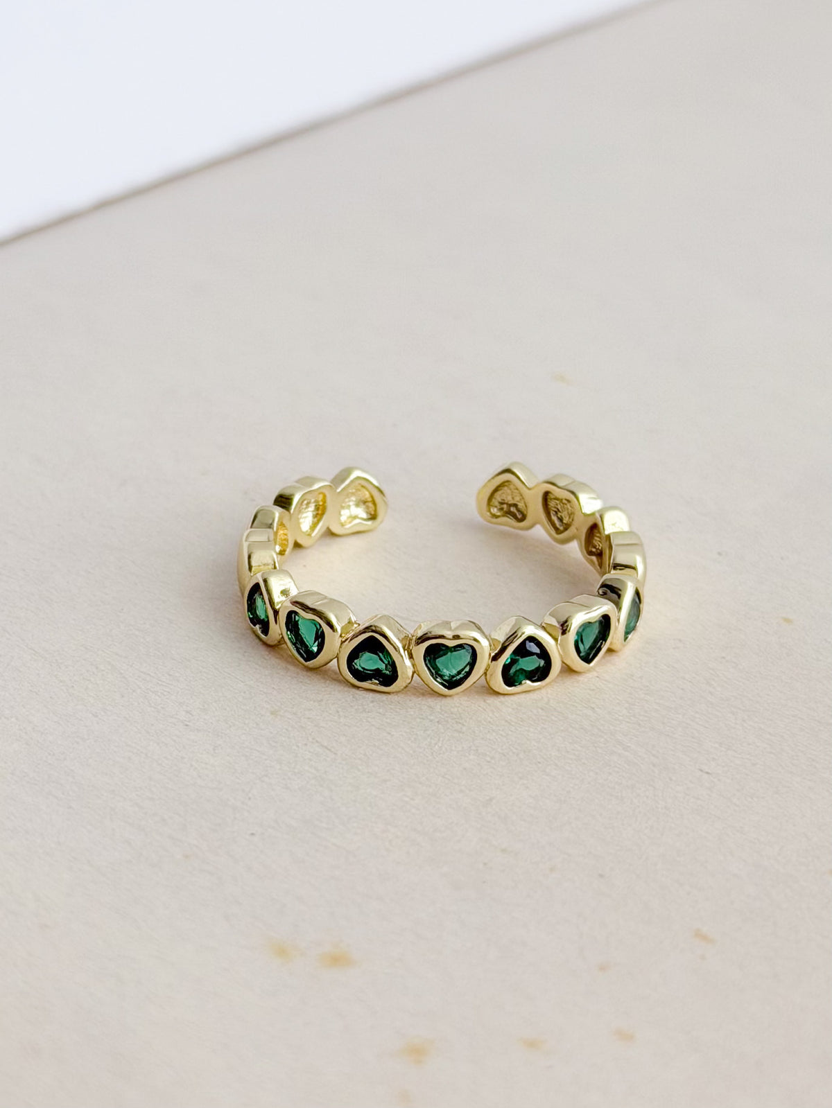 Anillo Corazon Mini Azul