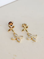 Arete Trebol Zircones