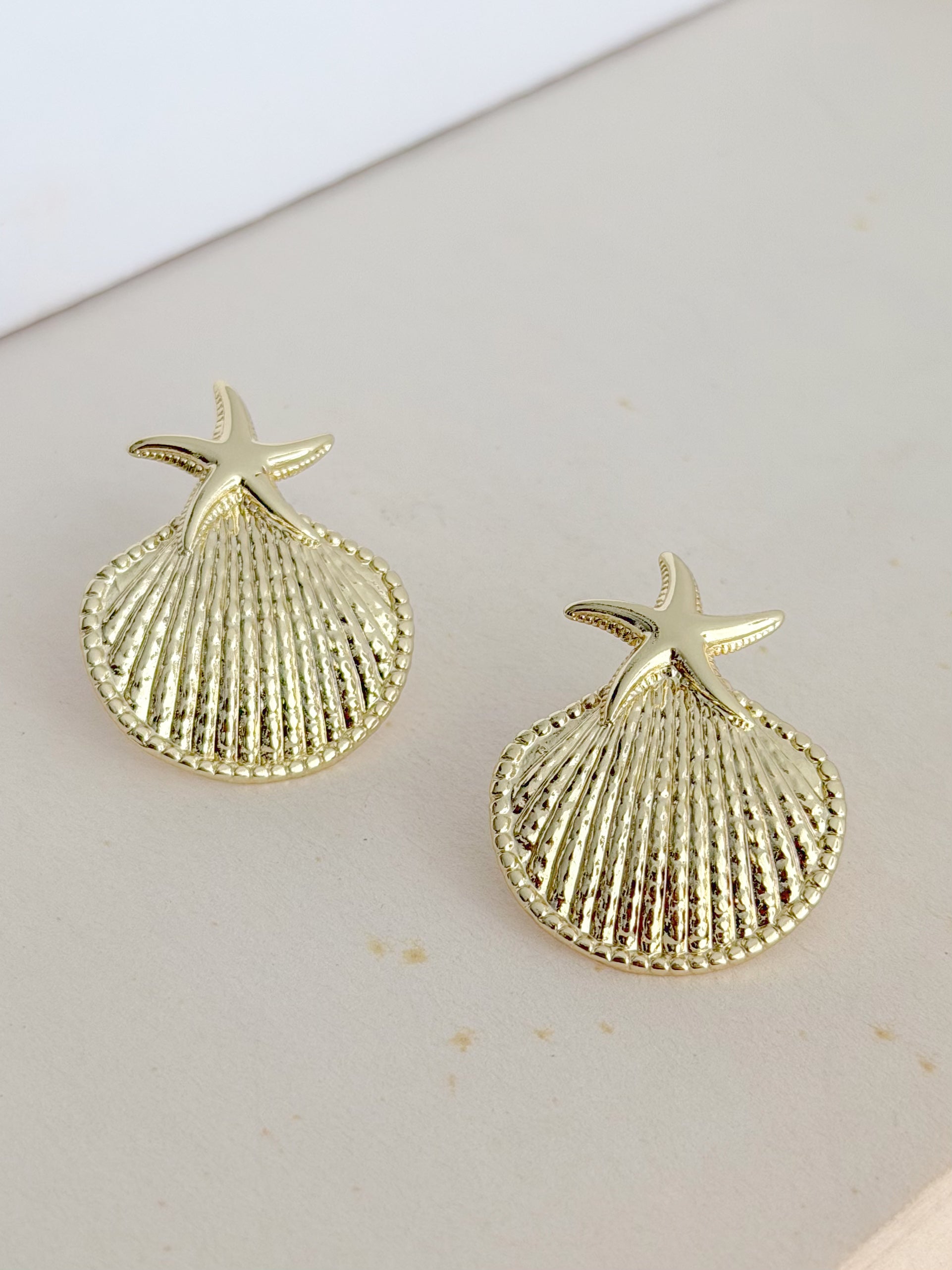 Arete Mini Estrella Concha