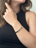 Brazalete Sencillo Plateado
