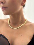 Cadena Snake Maxi Dorado