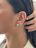 Candonga Mini Chunky Zircones Plateado