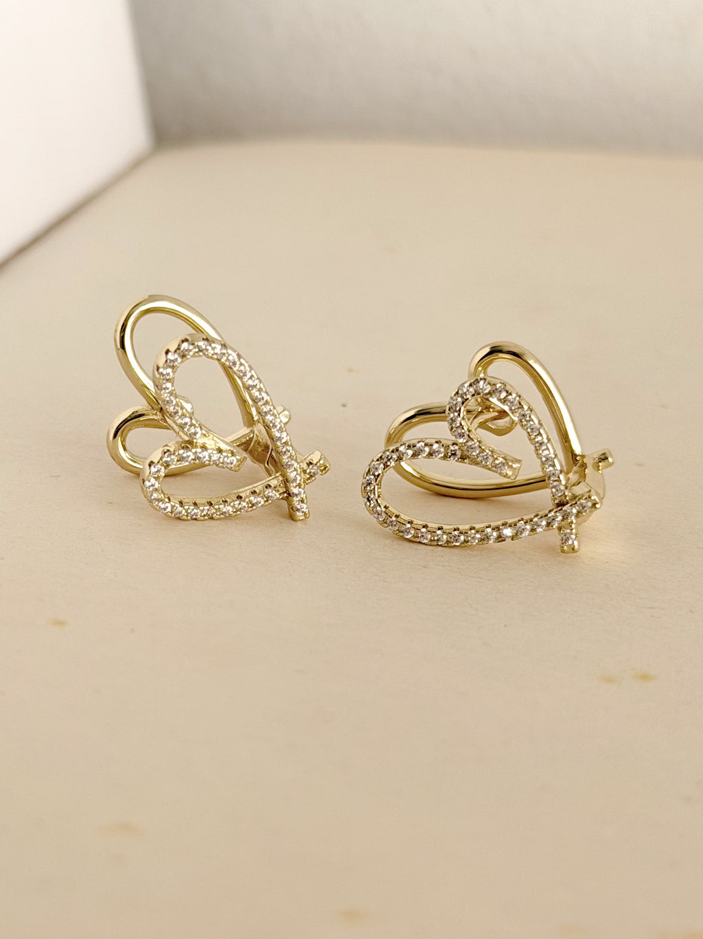 Candonga Corazon Trend Microzircones Rodio
