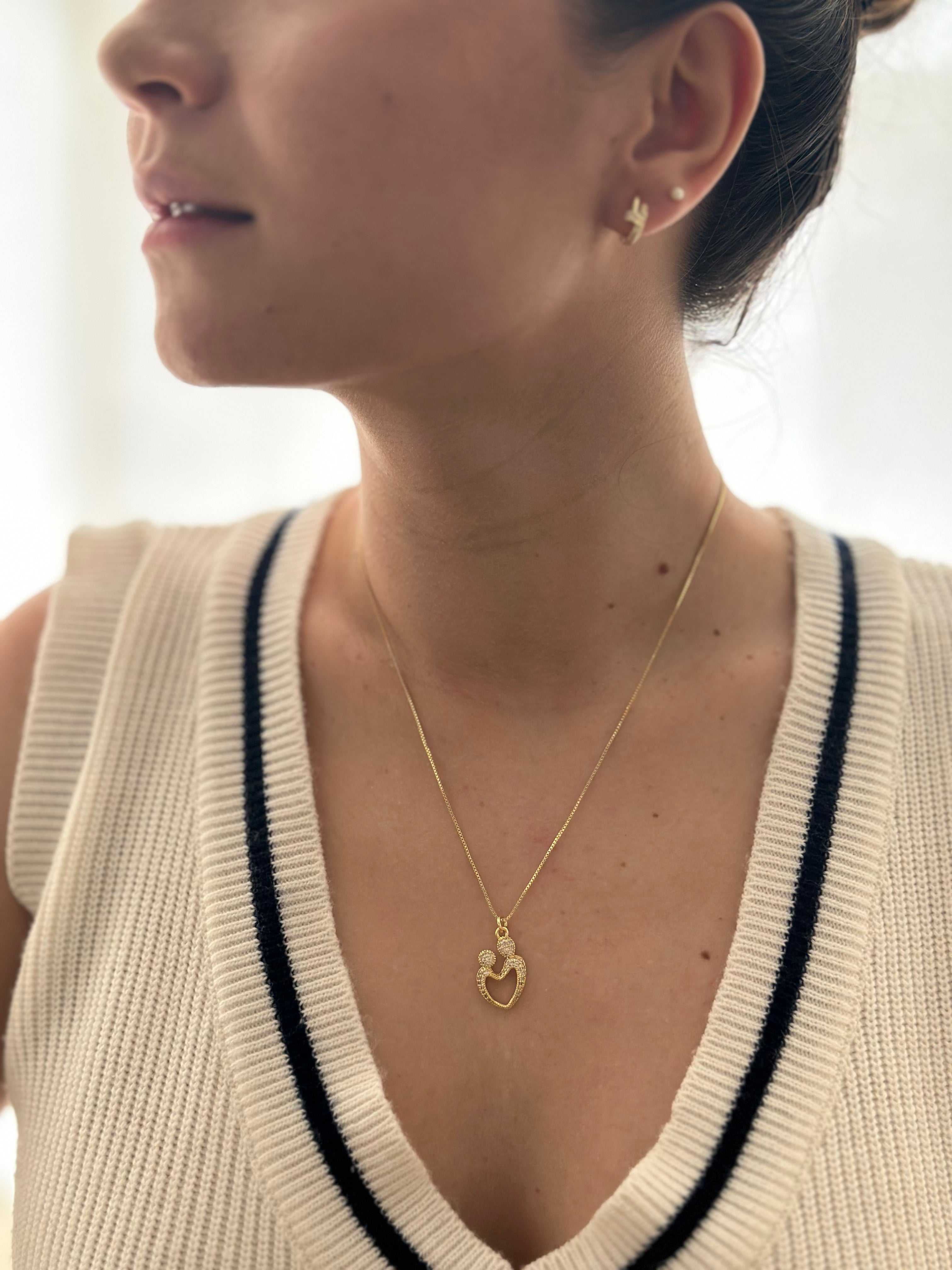 Collar Rodio