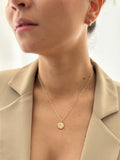 Collar Letra A Rodio