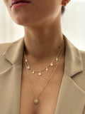Collar Doble Dijes Rodio