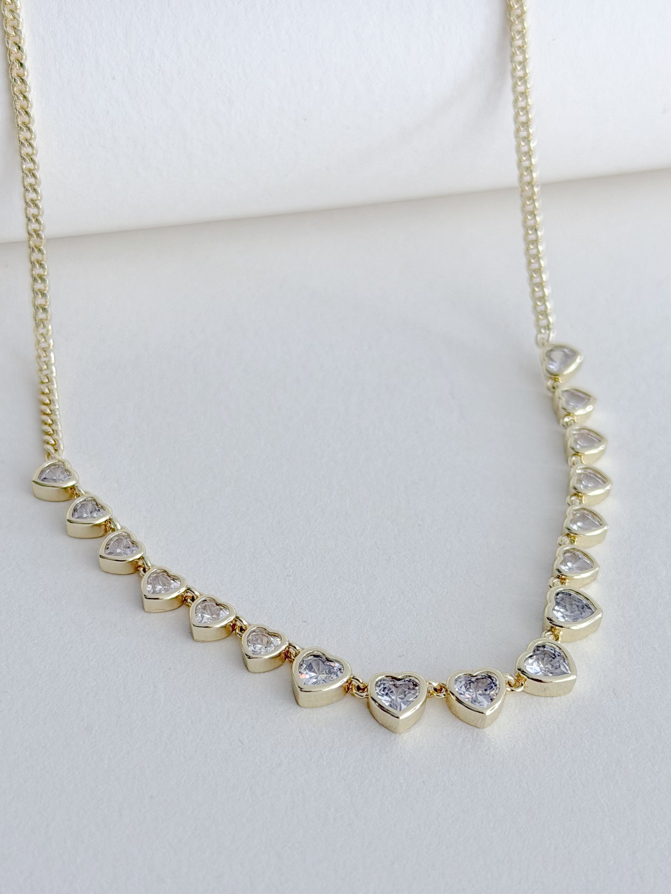 Gargantilla Microzircon Cristal Rodio