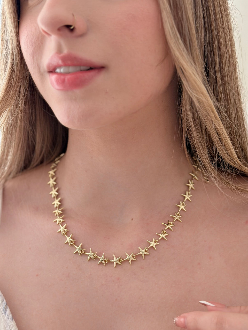 Collar Multi Estrellas De Mar