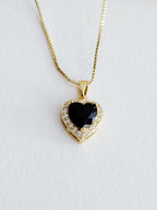 Collar Minimalist Corazon Rojo