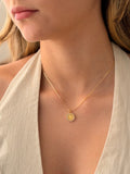 Dije San Benito Zircon Cristal