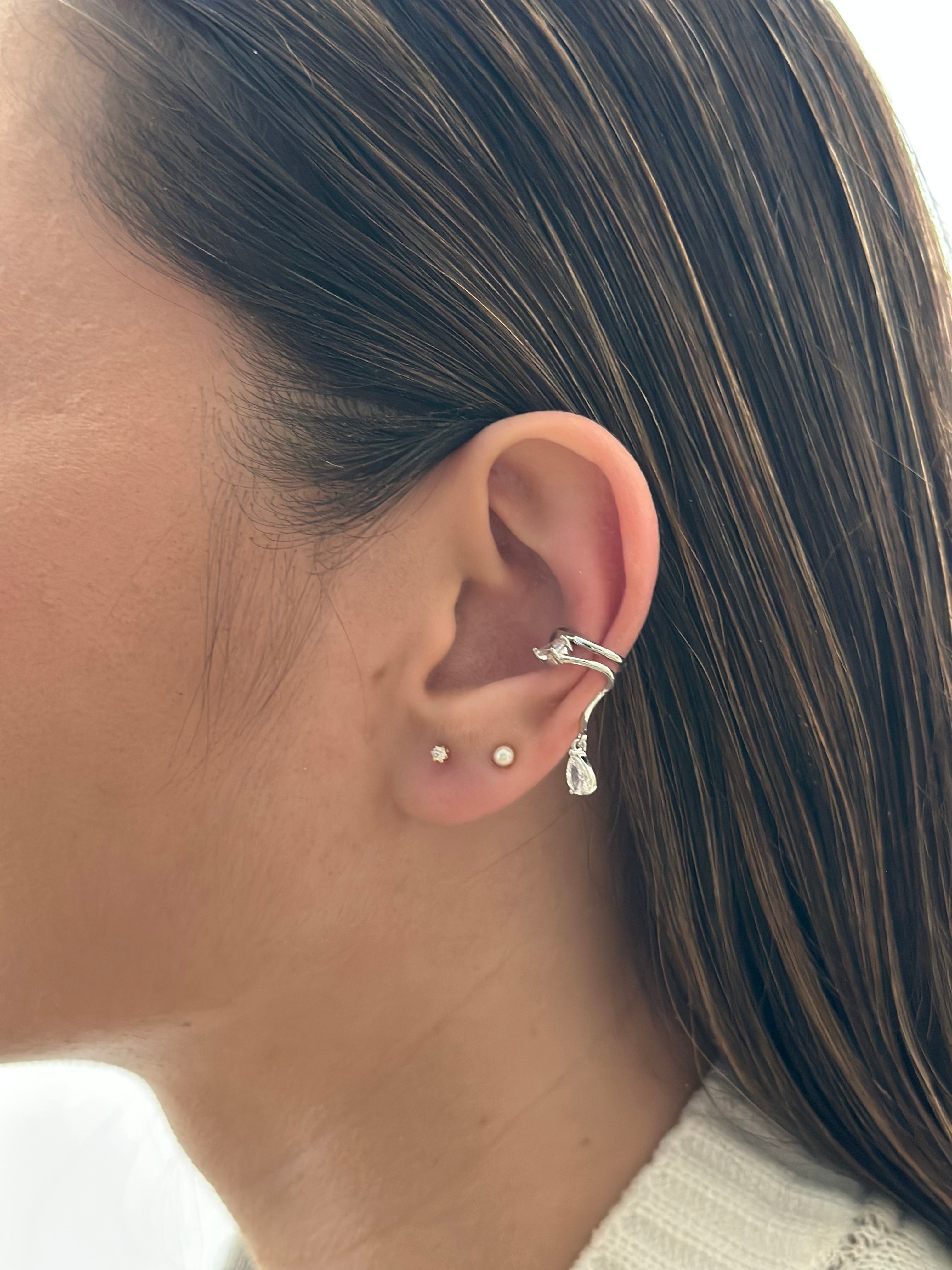 Earcuff Dije P Rodio