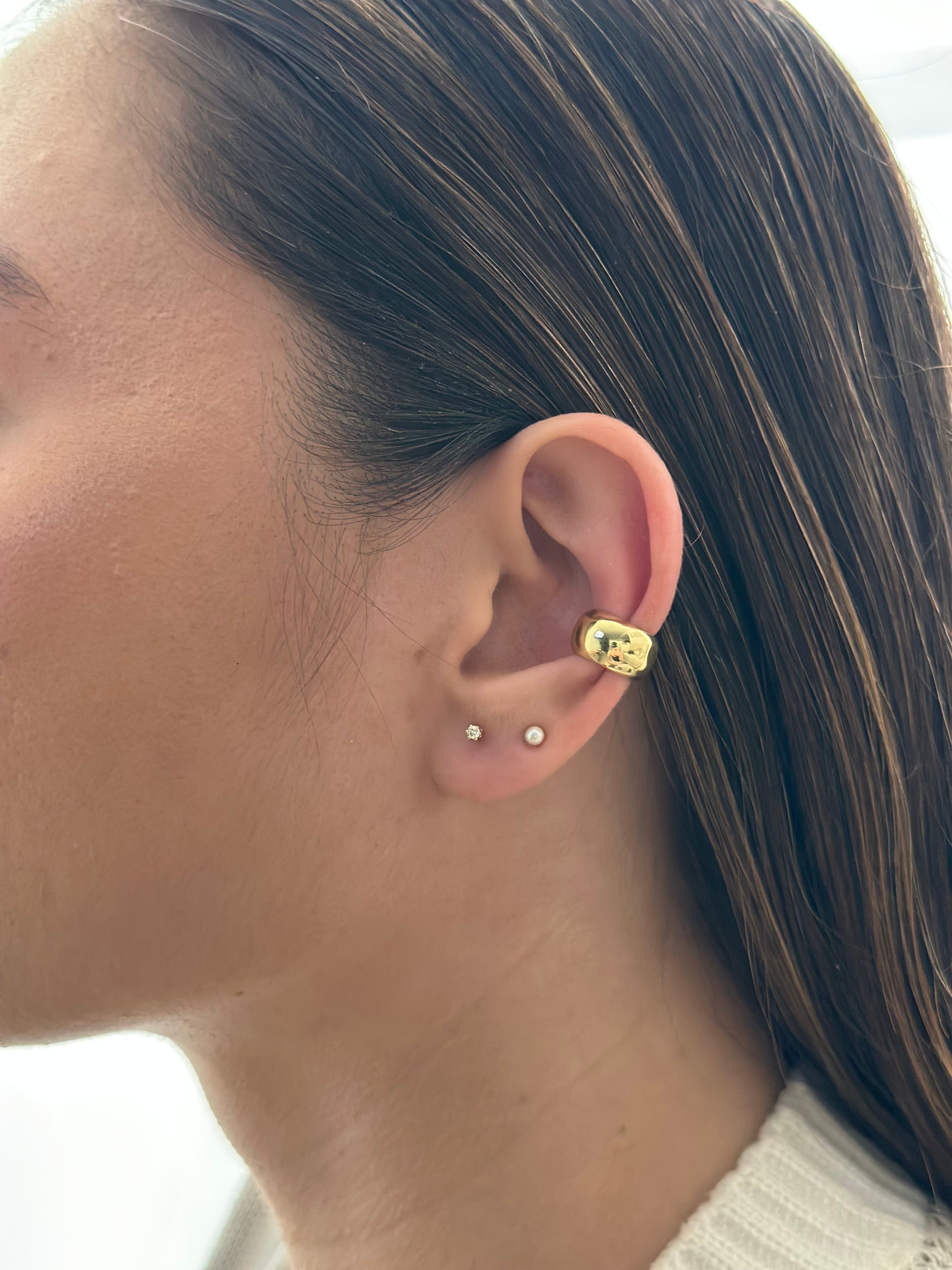 Earcuff Chunky Dorado