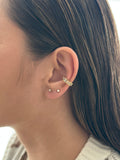 Earcuff Baguette Dorado