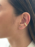 Earcuff Corazones Dorado
