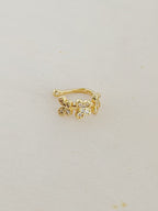 Earcuff Mariposas Microzircon Rodio