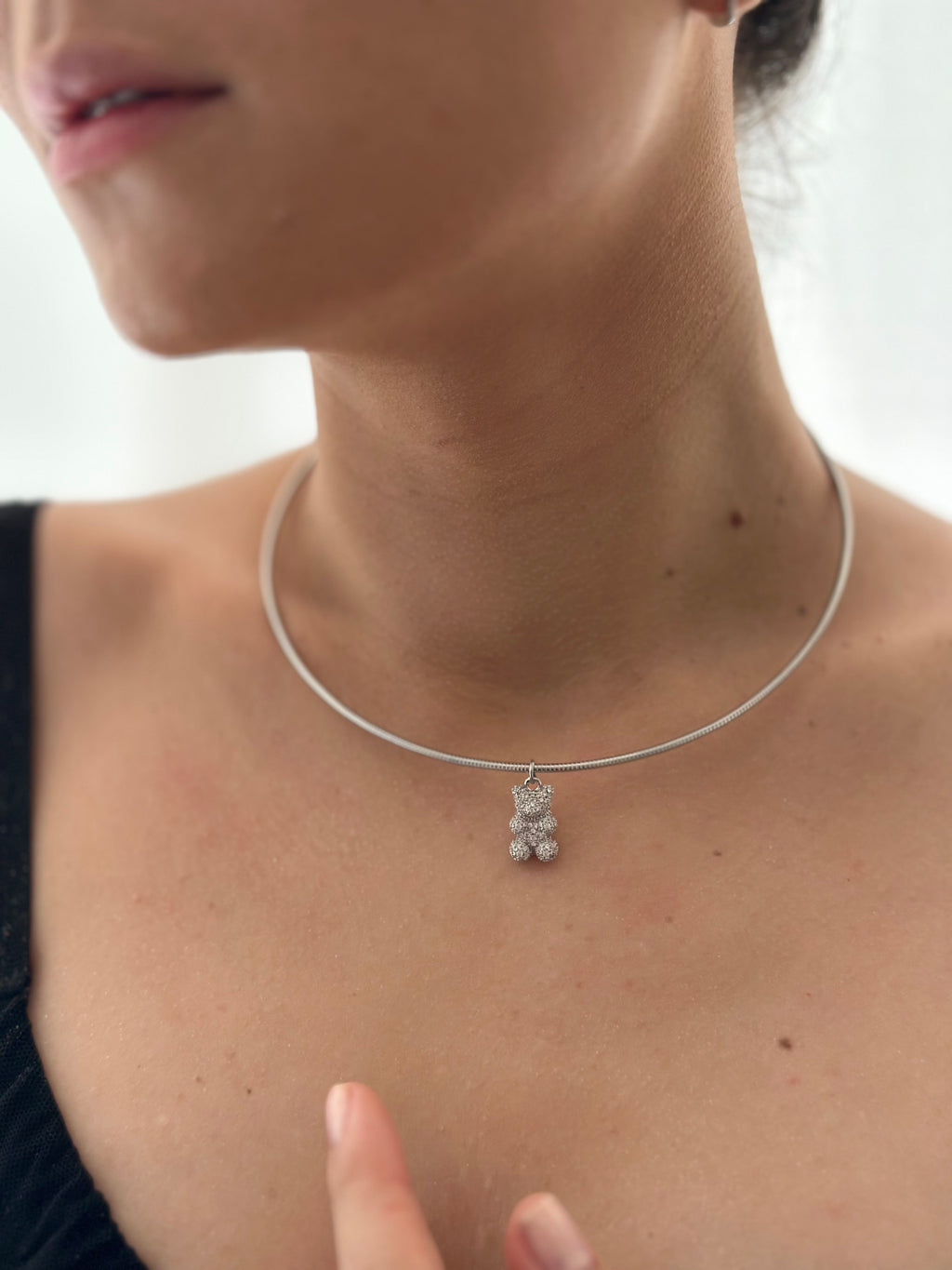 Gargantilla Para Charms Plateado