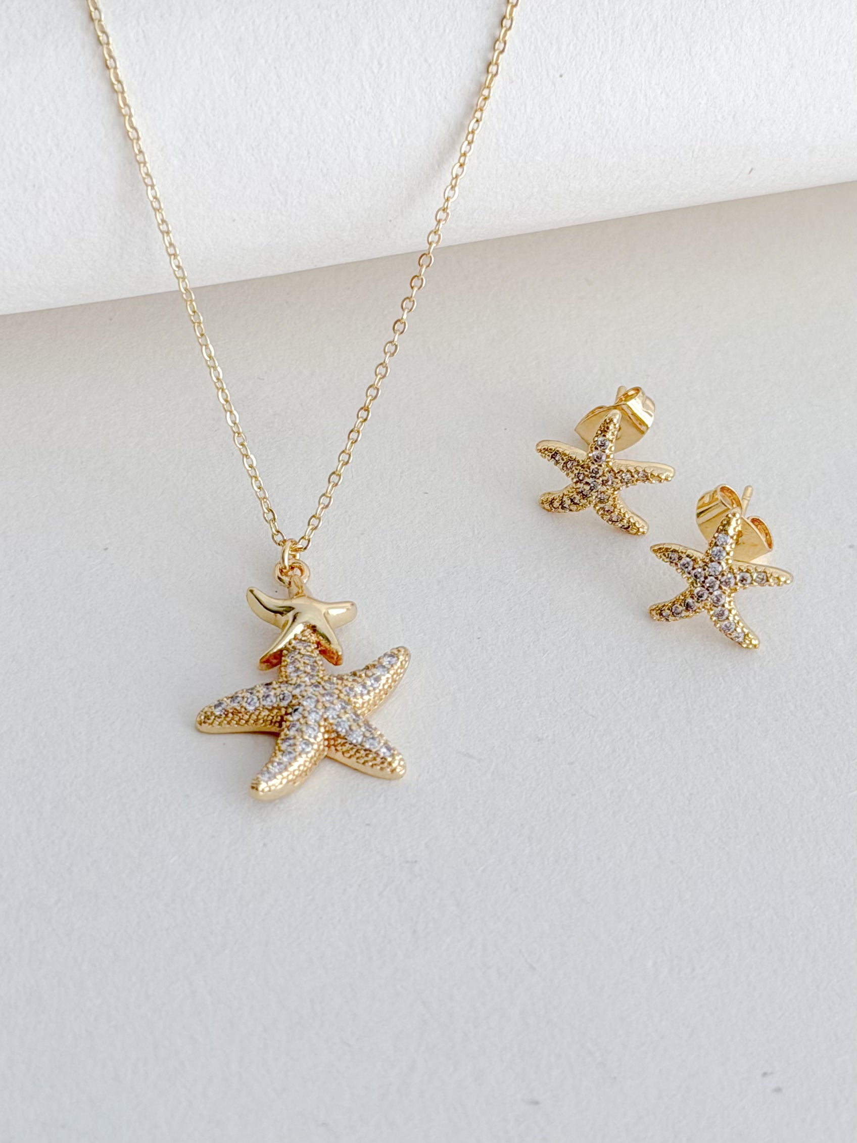 Juego Estrellas De Mar Zircones