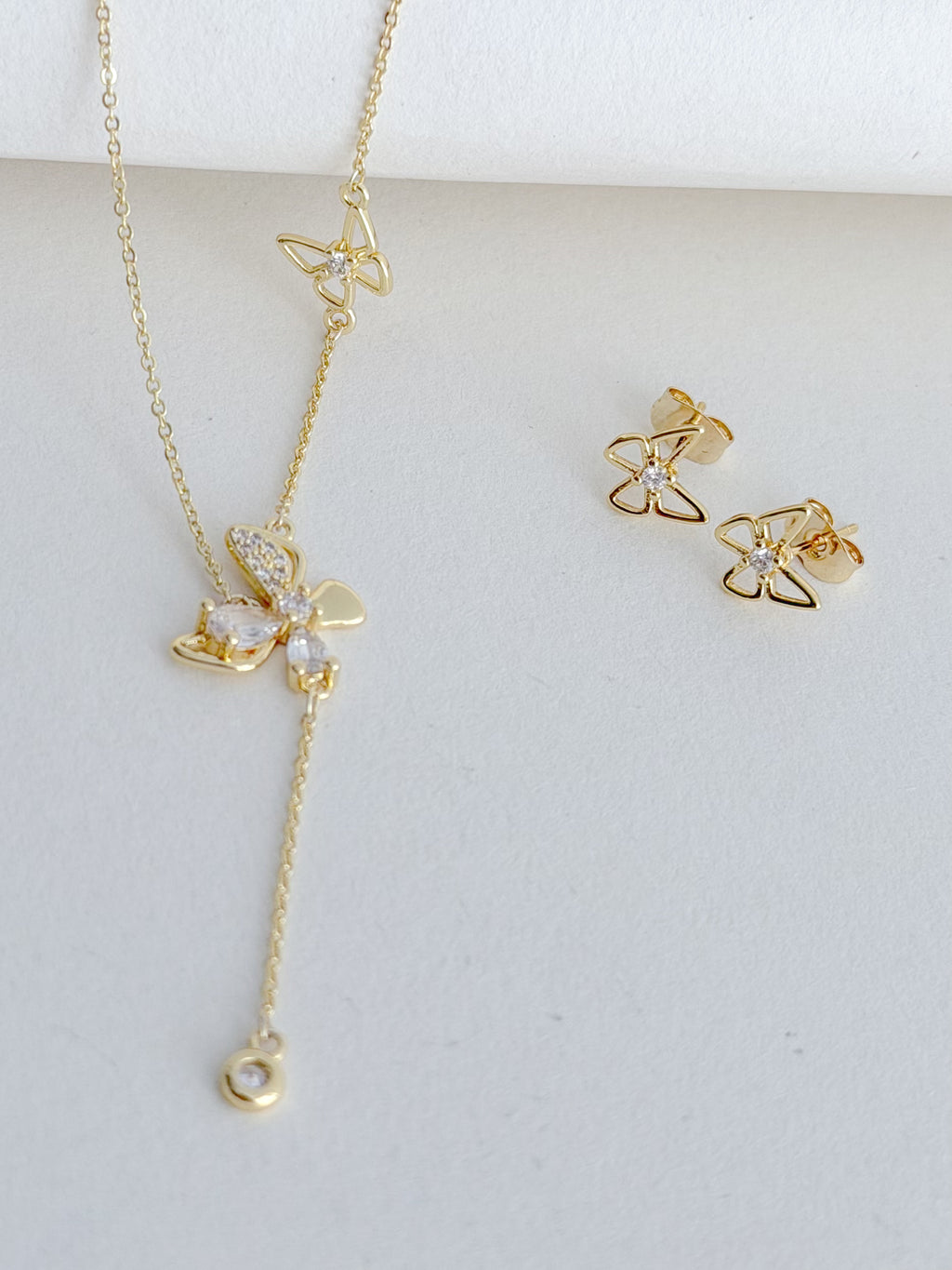 Juego Mariposa Mini Corbatin