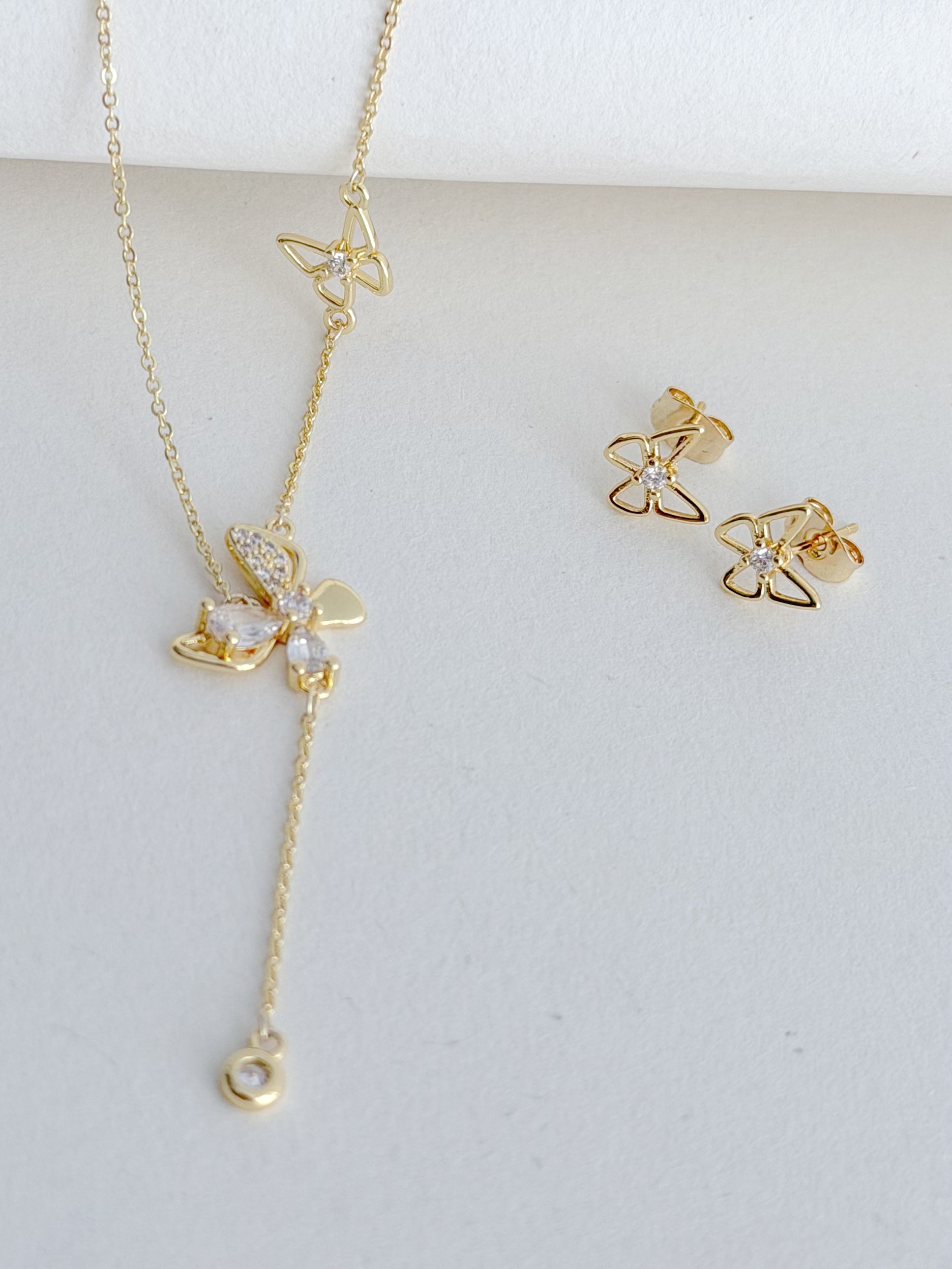 Juego Mariposa Mini Corbatin