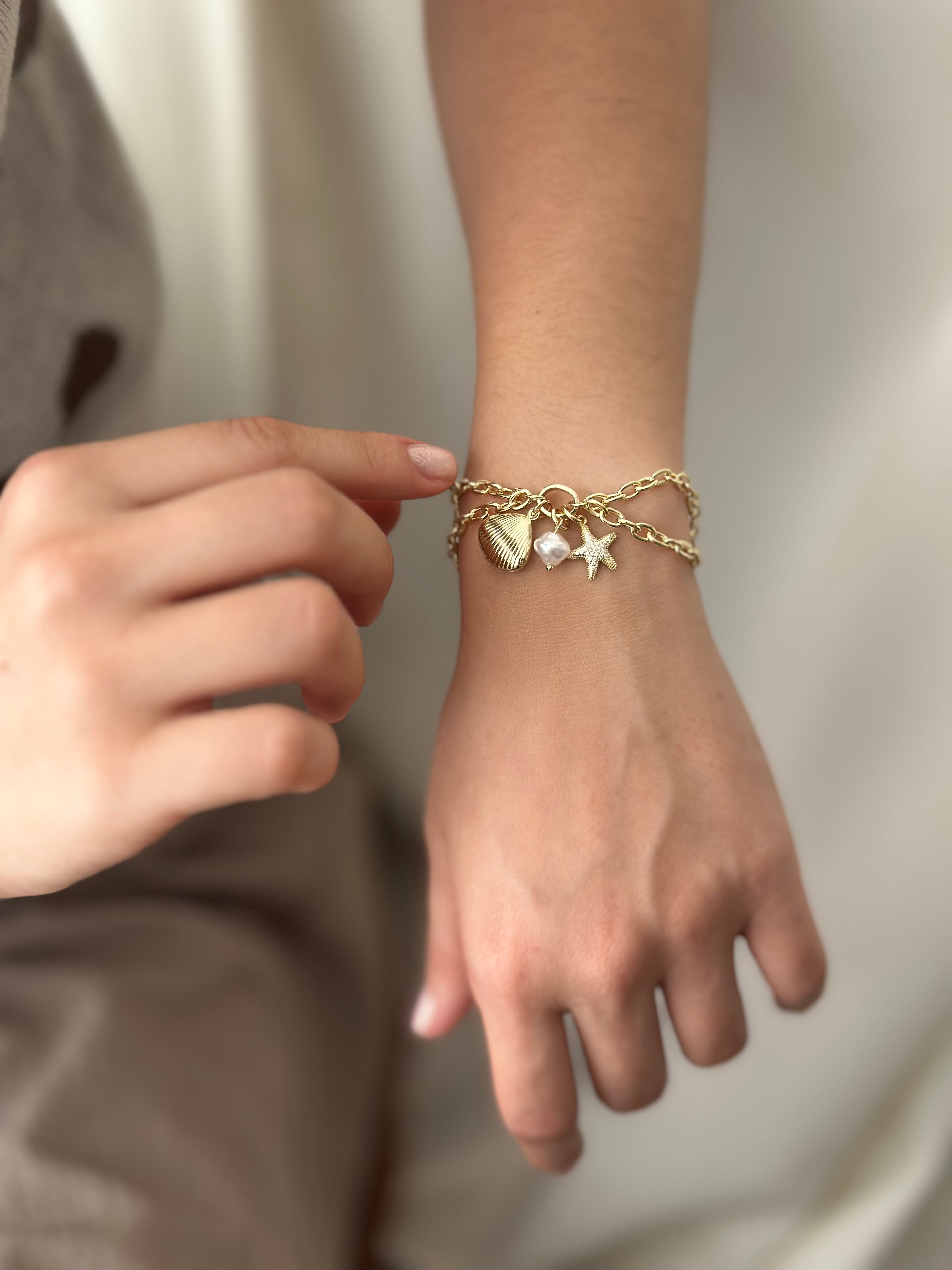 Pulsera Mar Rodio