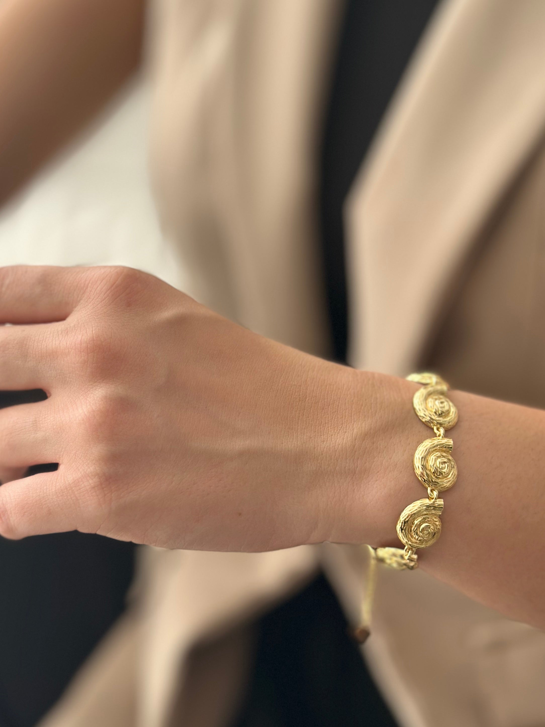 Pulsera Multiconchas Mar