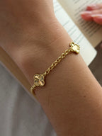 Pulsera Rodio Vc Dorado