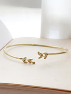 Brazalete Rodio Mini Espigas