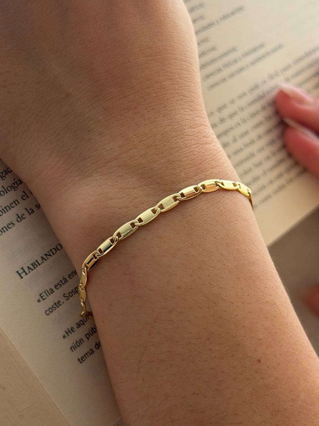 Pulsera Rodio Valentino Dorado