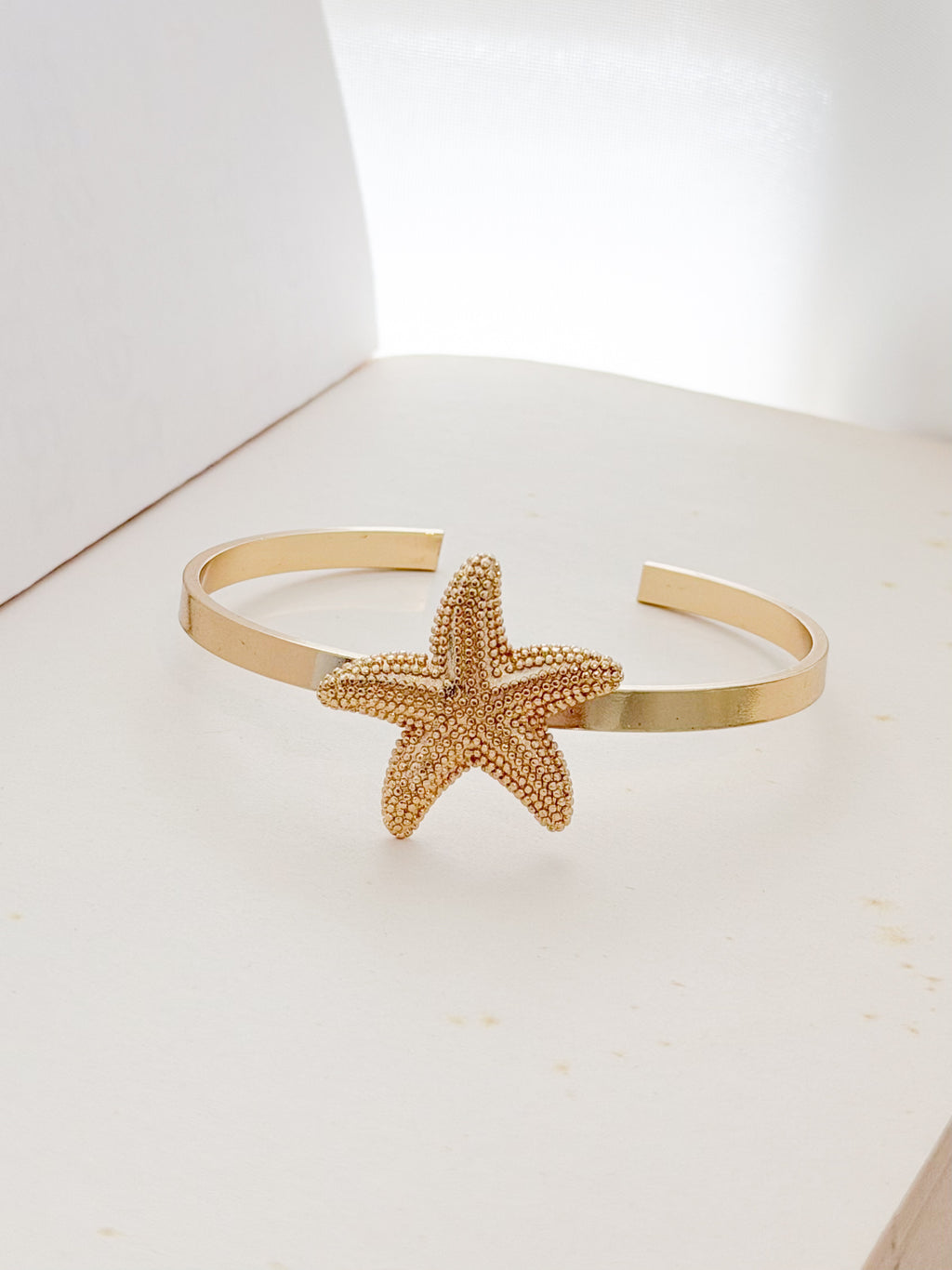 Pulsera Aro Rodio Estrella De Mar