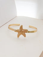 Pulsera Aro Rodio Estrella De Mar